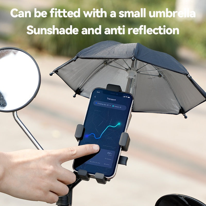 360 Degree Mobile Stand Anti-shock Shockproof Scooter E-Bike Bike Motorcycle Phone Holder - V.I.P Digital Presence