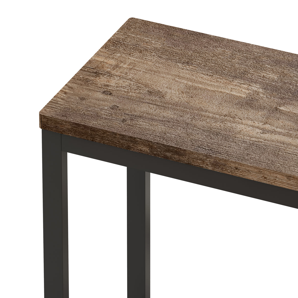 Modern Design Kitchen Dining Table Pub Table Long Dining Table Set with 3 Stools Easy Assembly Natural - V.I.P Digital Presence