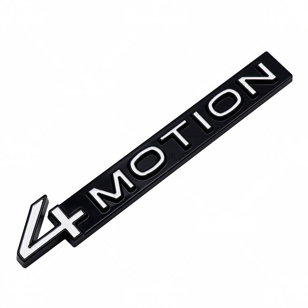 Applicable to Volkswagen Tanyue x 4WD 4MOTION car logo new tail logo 3D three-dimensional letter logo car modification label - V.I.P Digital Presence