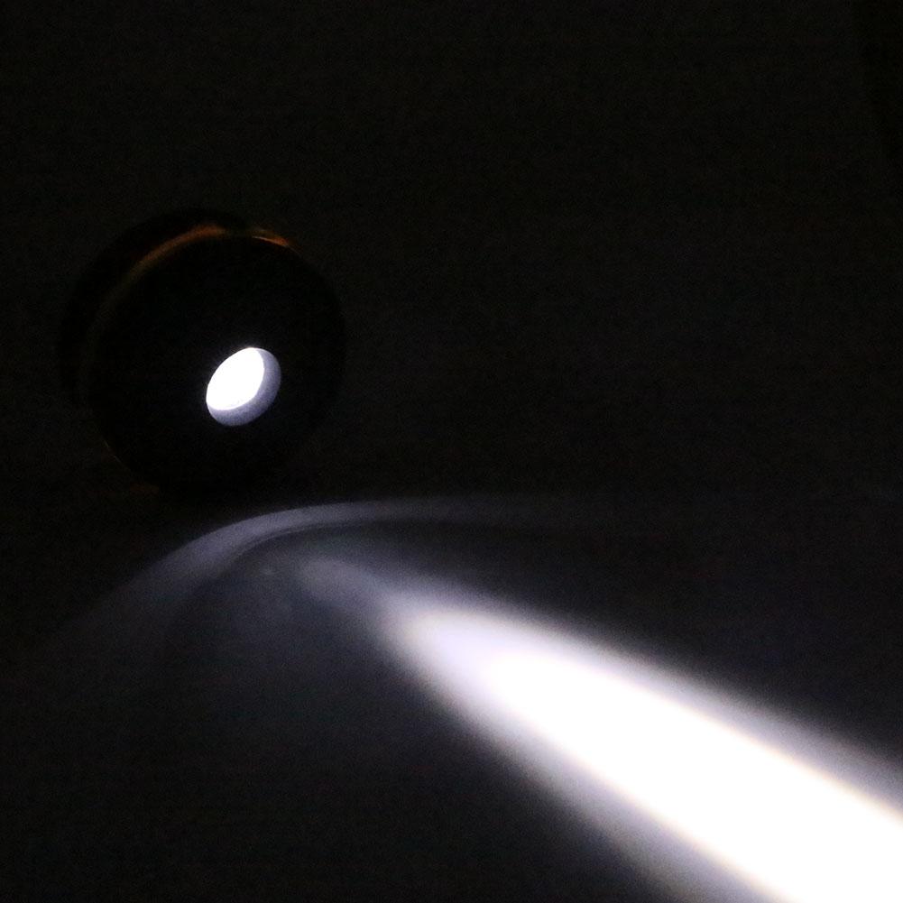 Linterna LED retráctil multifunción para acampar al aire libre, 3 modos, portátil, para tienda de campaña, de emergencia