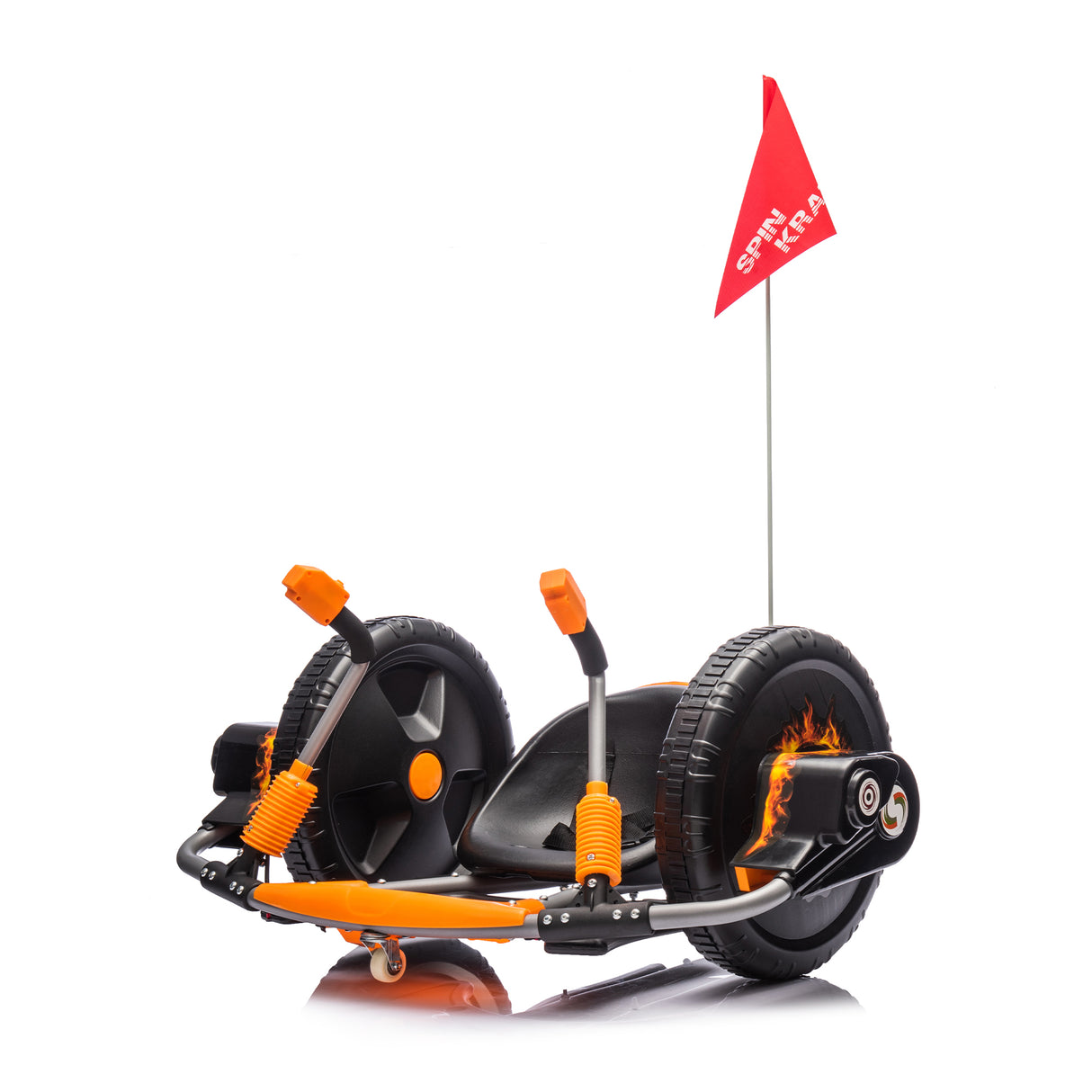 12V Kids Ride On Electric Toy,2WD,16'' exaggerated wheel,Dual handle control for 360 degree flexible steering and rotation - V.I.P Digital Presence