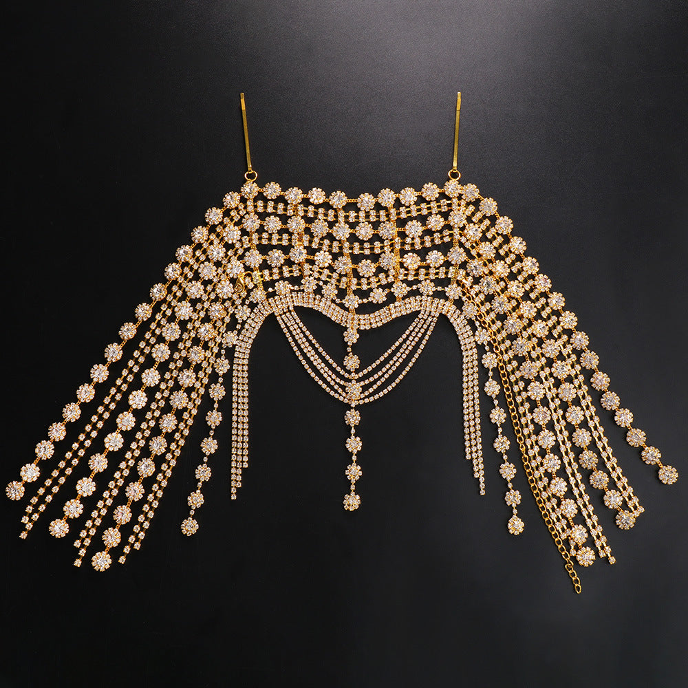 Changliu Su Hair Chain European and American Bohemian Water Diamond Forehead Chain Full of Diamond Headwear Hair chai - V.I.P Digital Presence