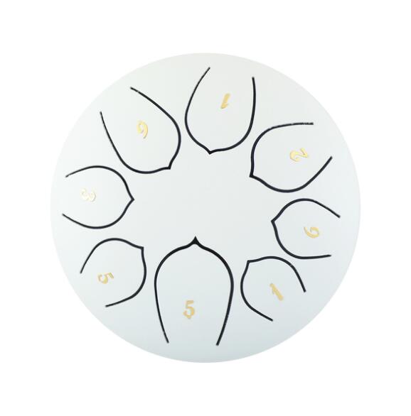 Tongue Drum 6 Inch Steel Tongue Drum Set 8 Tune Hand Pan Drum Pad Tank Sticks Carrying Bag Percussion Instruments Accessories - V.I.P Digital Presence