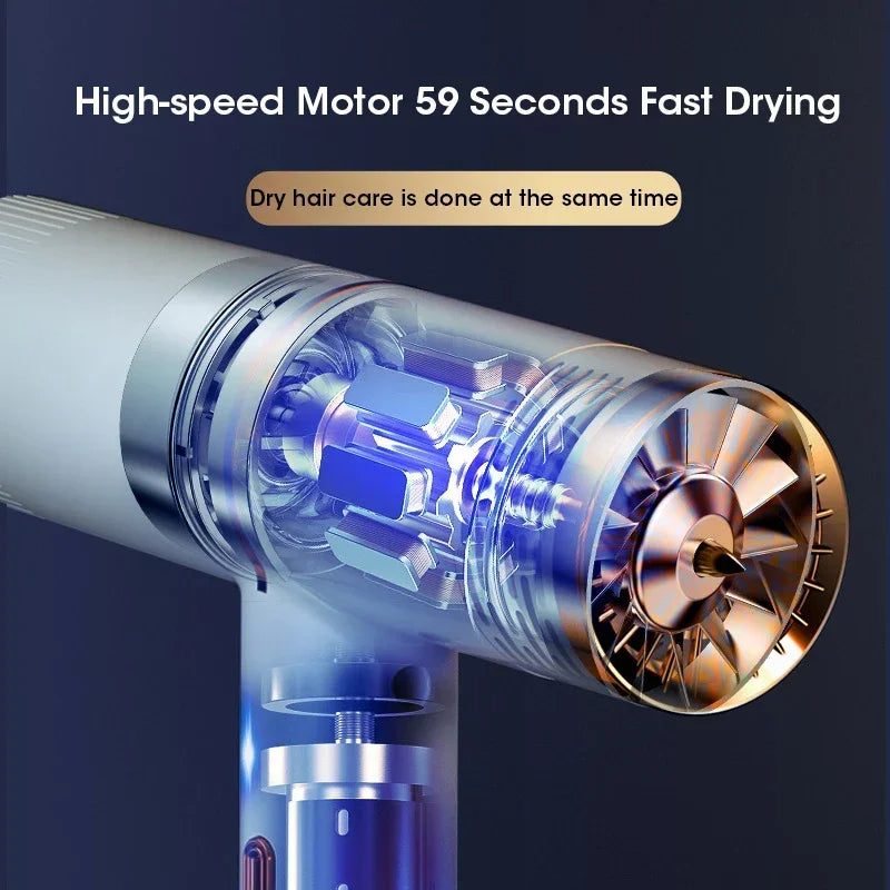 Professional Hair Dryer High Power Infrared Anion Hammer Powerful Cold And Hot Air Salon Hair Dryer - V.I.P Digital Presence