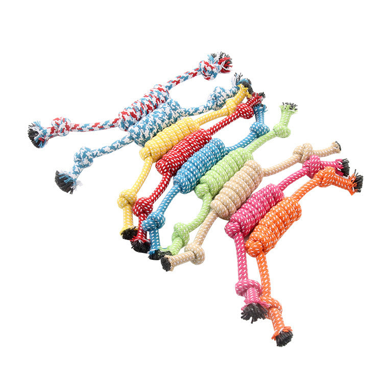 Product Description: Dog Chewing Durable Cotton Rope Toys for Small, Medium, and Large Dogs - Knot Toy for Pet Chewing Accessories - V.I.P Digital Presence