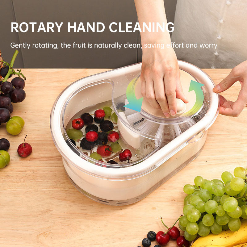 Fruit and vegetable washer drain basket household washing machine kitchen ingredients washing basket - V.I.P Digital Presence