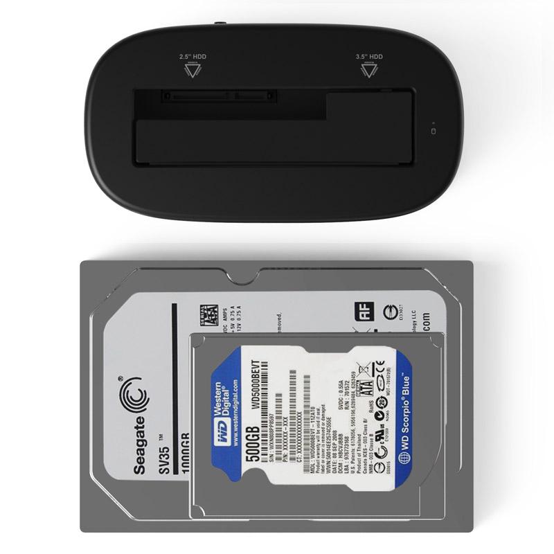 ORICO 6218US3 External HDD Docking Station 5Gbps USB 3.0 to SATA HDD Case Support UASP for 2.5/3.5 inch HDD/SSD 8TB - V.I.P Digital Presence