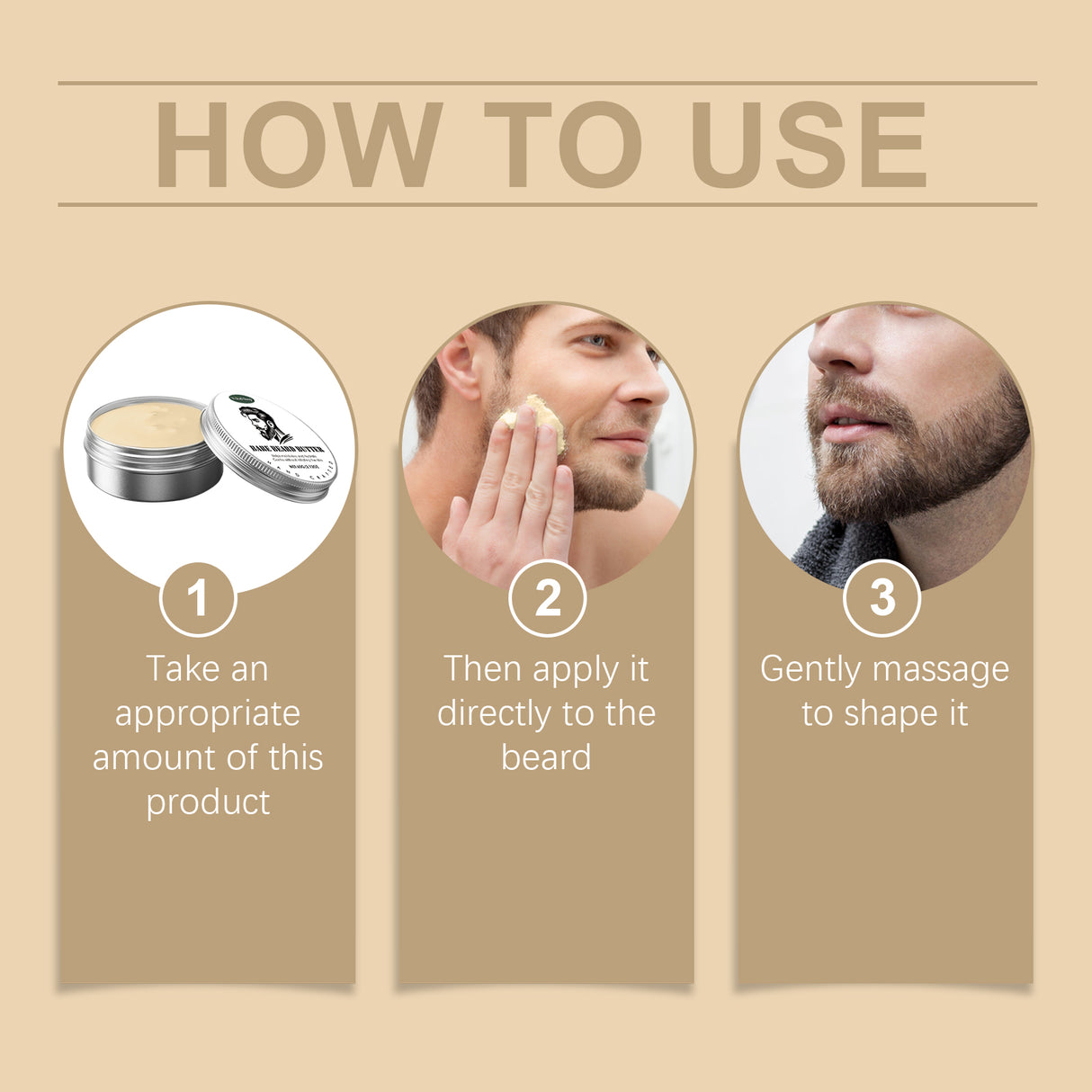 Woodsleep Men's Beard Care Wax, Soft, Set And Nourishing Care Care, Moisturizing, Gentle And Comfortable Beard - V.I.P Digital Presence