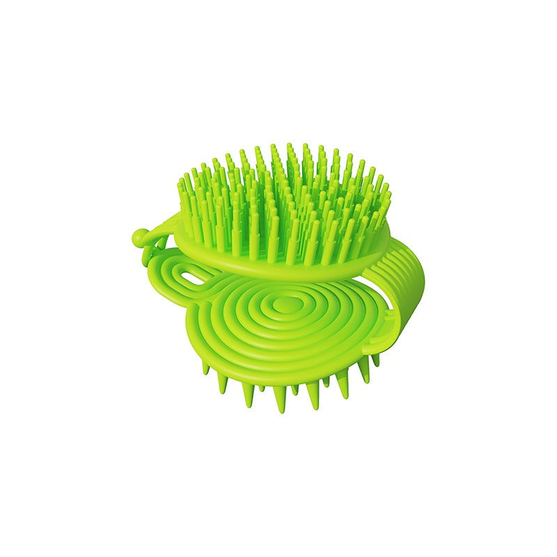 Soft adhesive double-sided hair brush massager for adults and children hair brush for gods bathroom shower brush head massage - V.I.P Digital Presence
