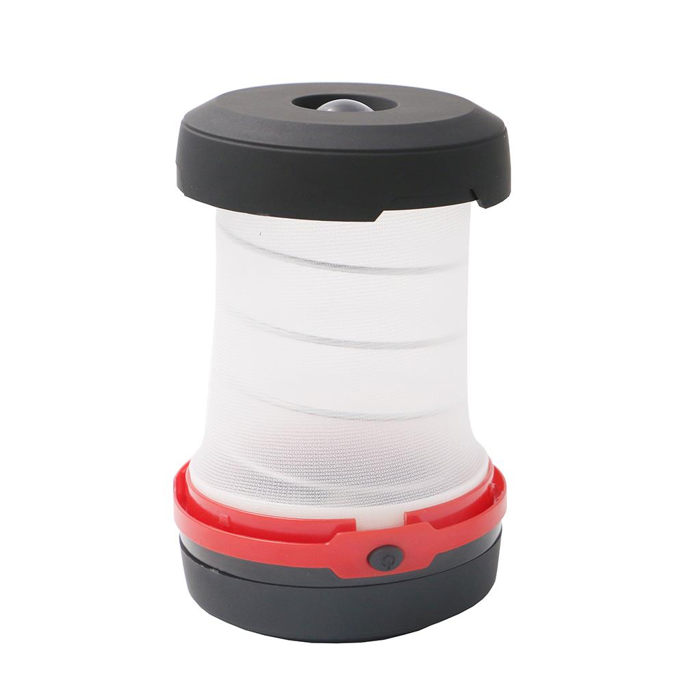 Linterna LED retráctil multifunción para acampar al aire libre, 3 modos, portátil, para tienda de campaña, de emergencia