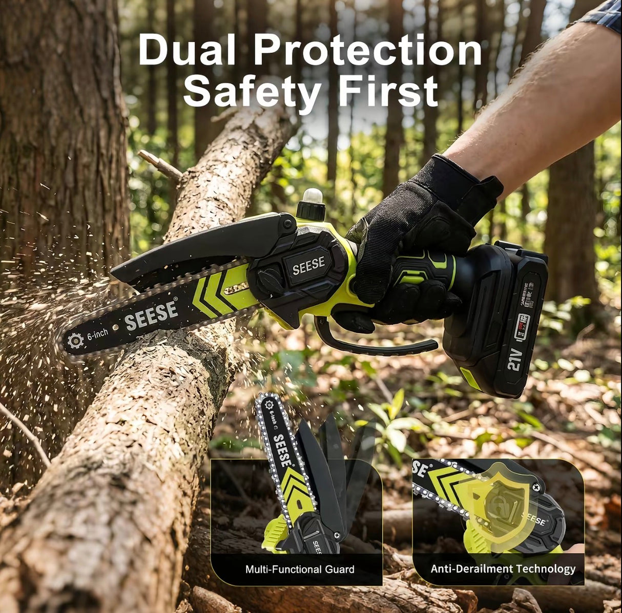 TurboSaw Cordless Chainsaw