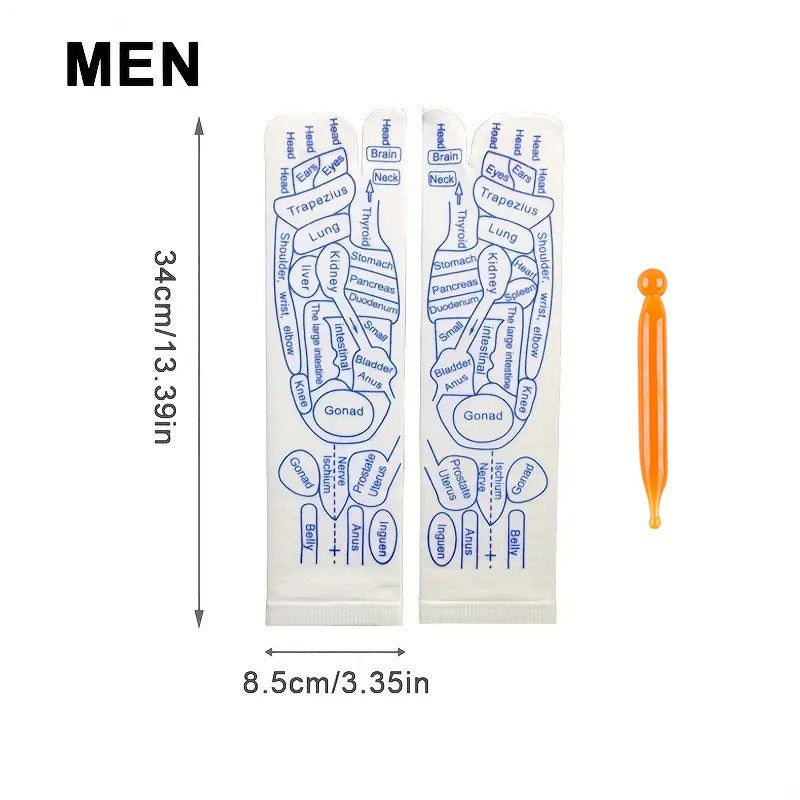 Warp socks English acupoint socks meridian socks massage socks - V.I.P Digital Presence