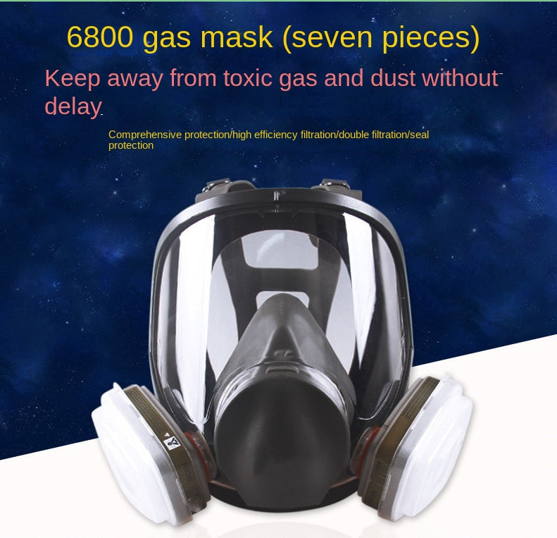 3M Mask 6800 Full Face Protective Mask Anti Paint Spray Odor Anti Industrial Dust Gas Mask - V.I.P Digital Presence