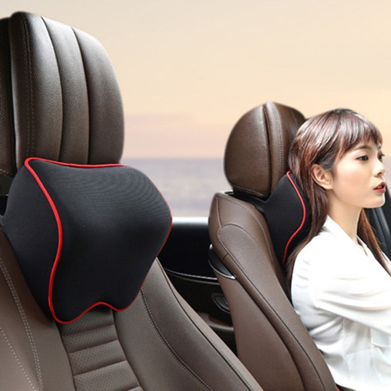 Car Neck Headrest Pillow Car Accessories Cushion Auto Seat Head Support Neck Protector Automobiles Seat Neck Rest Memory Cotton - V.I.P Digital Presence