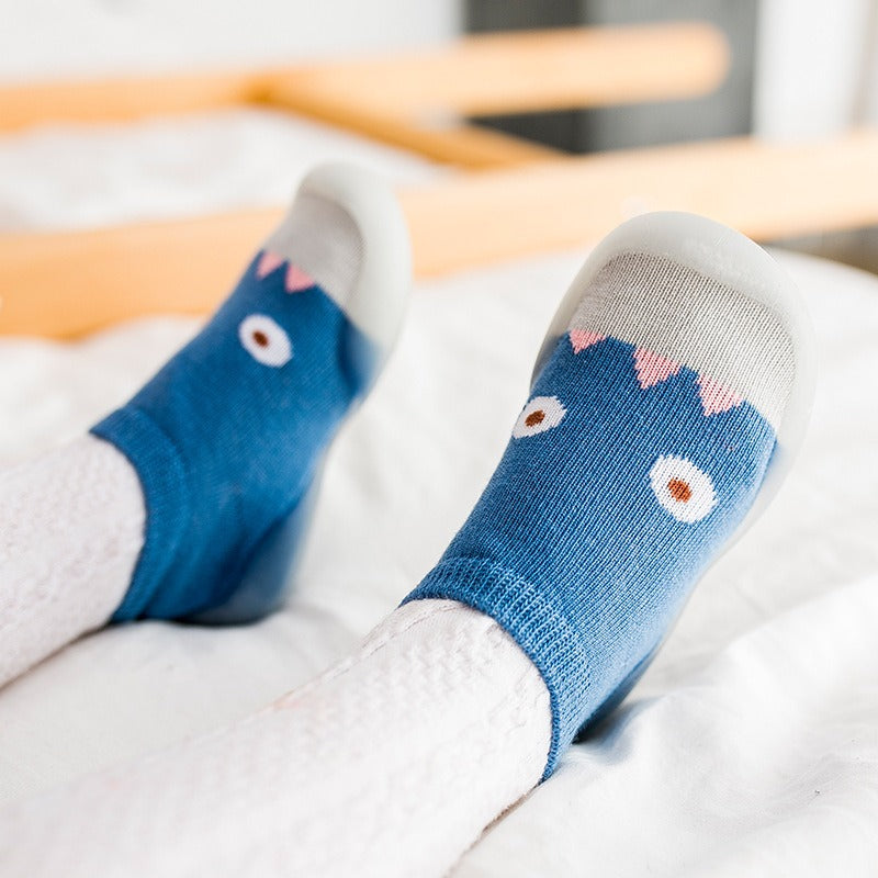 Spring and Autumn Children's Indoor and Outdoor Socks Shoes Baby Step Shoes Boys and Girls Summer Breathable Little Monster Wear resistant Board Shoes - V.I.P Digital Presence