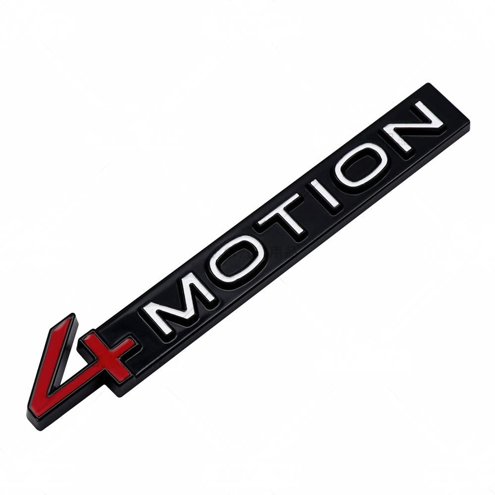 Applicable to Volkswagen Tanyue x 4WD 4MOTION car logo new tail logo 3D three-dimensional letter logo car modification label - V.I.P Digital Presence