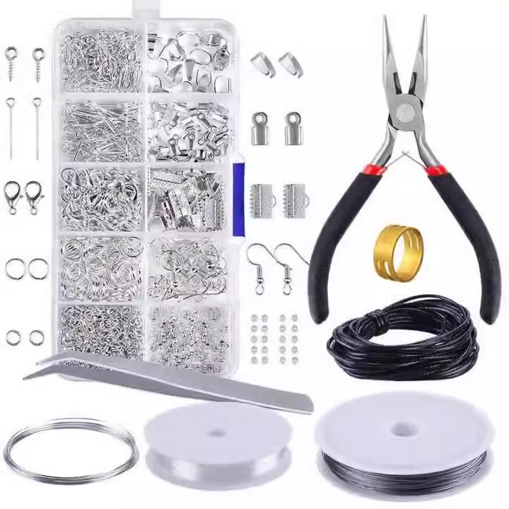 10 Grid Jewelry Accessories Combination Set Jewelry Entry Set DIY Jewelry Accessories Material Pack - V.I.P Digital Presence