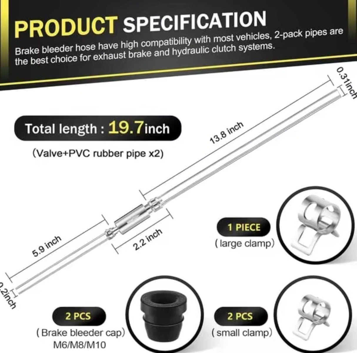 SealFlow Bleeder Hose Kit