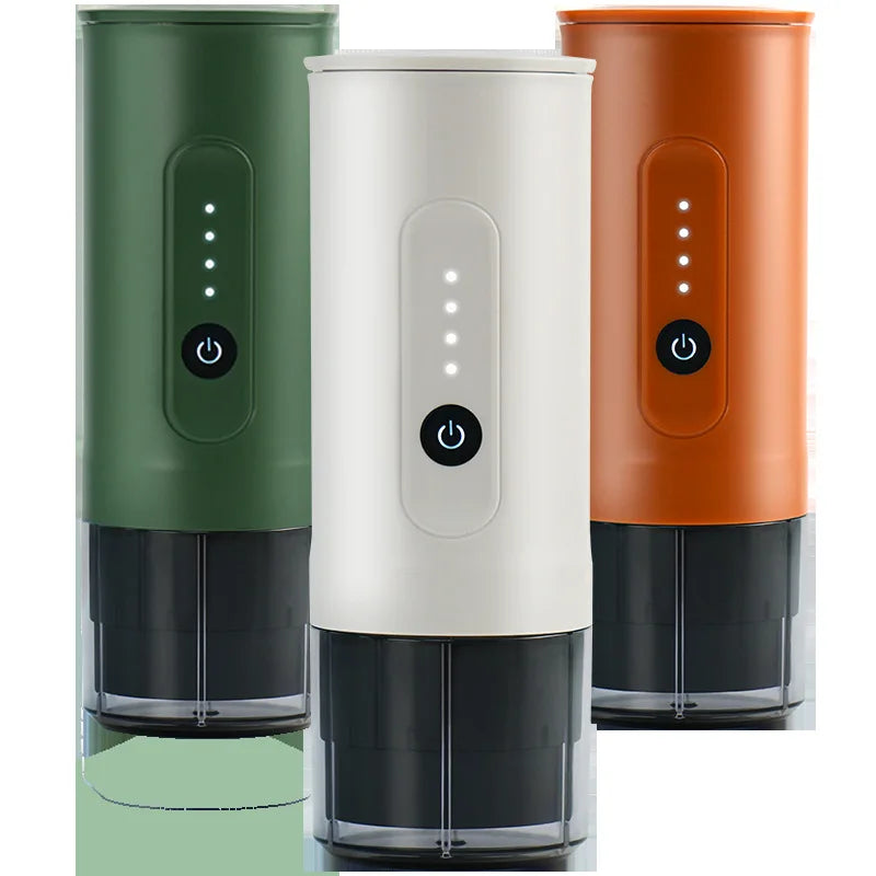 portable outdoor Italian coffee machine handheld electric coffee powder capsule dual-use travel car charging - V.I.P Digital Presence