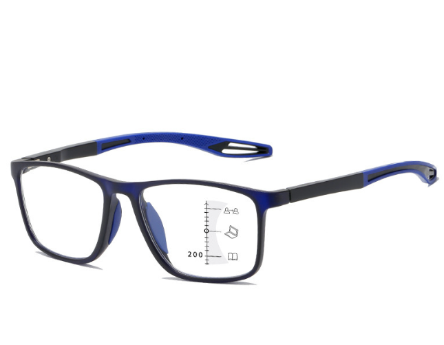 Classical Multifocal Progressive Reading Glasses Vintage Women Men Sports Presbyopia Eyewear Finished Optical Eyeglasses Diopter - V.I.P Digital Presence