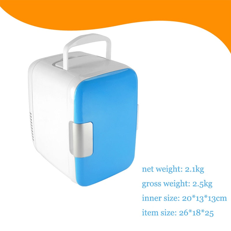 4L Electric Car Refrigerator Car Home Dual Use Mini Refrigeration Machine - V.I.P Digital Presence