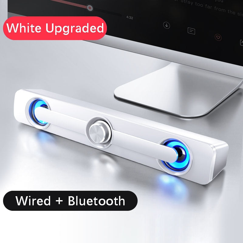 USB Wired Powerful Computer Speaker Bar Stereo Subwoofer Bass speaker Surround Sound Box for PC Laptop phone Tablet MP3 MP4 - V.I.P Digital Presence