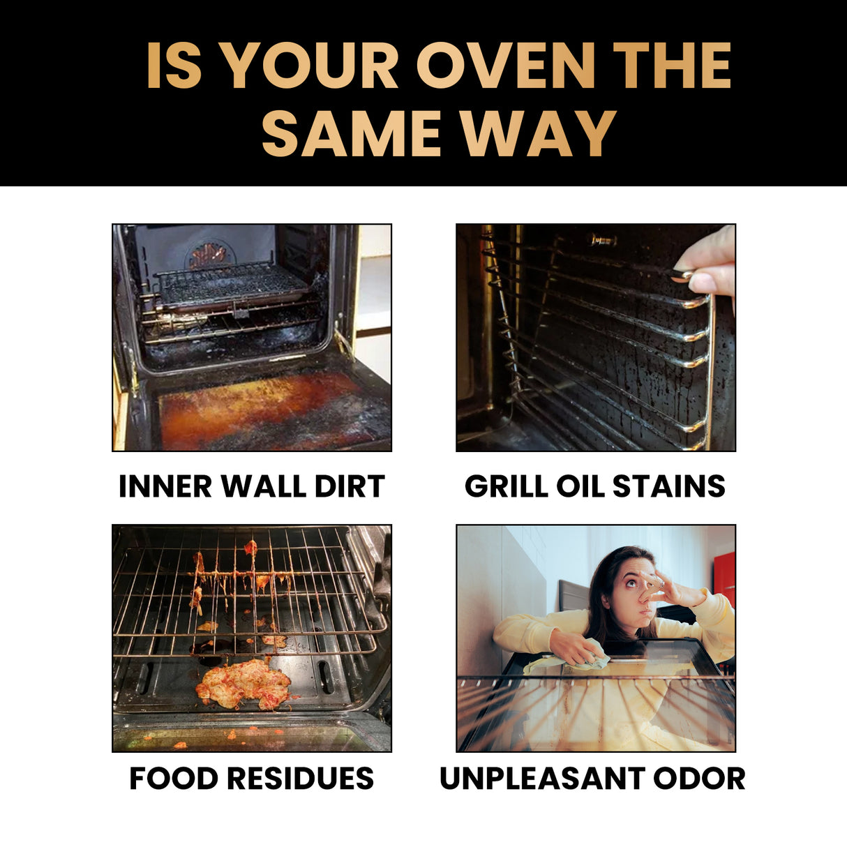 Oven & Grill Cleaner, Oven Grill Special Decontamination, Deodorization, Odor, Odor And Oil Remover - V.I.P Digital Presence