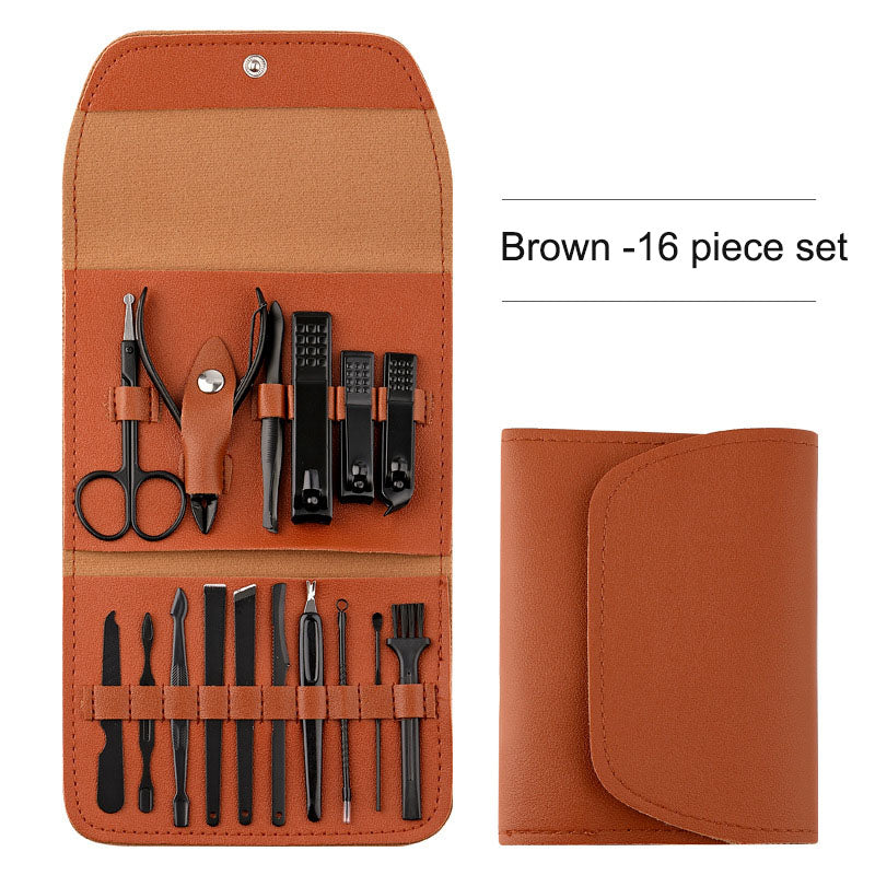 Nail clipper set, nail tools, nail clippers, men's carbon steel nail clippers, ear tips, decorative foot combinations - V.I.P Digital Presence