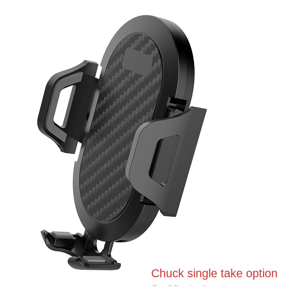 Long Rod Automatic Lock Car Phone Holder Telescopic Suction Cup Mount for Car Air Vent Lazy Live Streaming - V.I.P Digital Presence