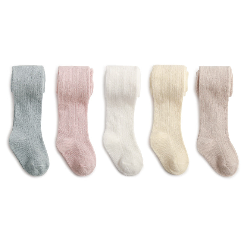 Spring And Summer Baby Girl Leggings Combed Cotton Boneless One-Piece Socks Mesh Outer Wear Cute Thin Children's Pantyhose - V.I.P Digital Presence