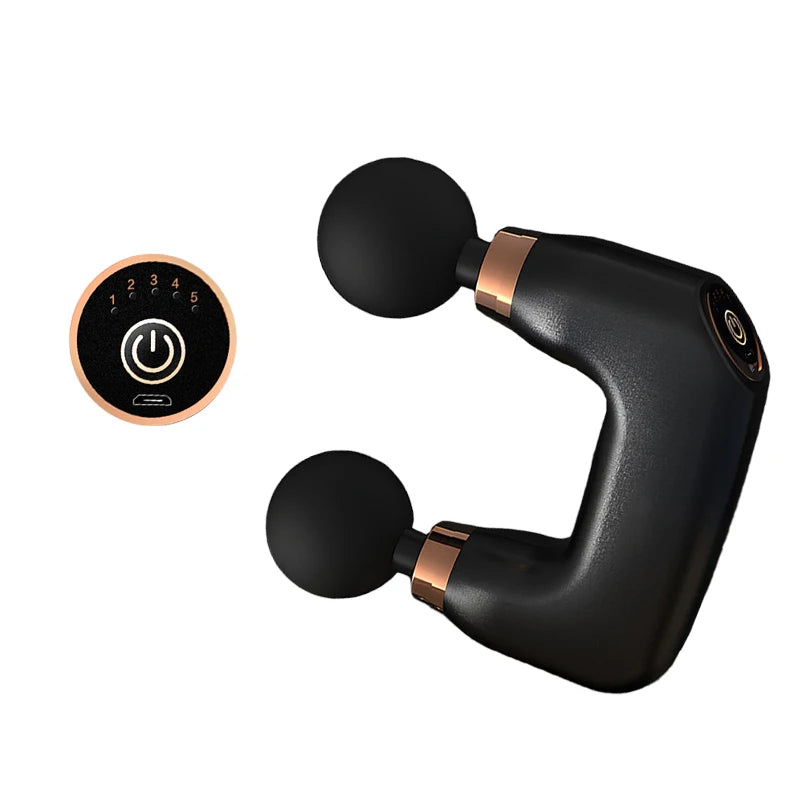 Muscle Massage Guns Double Head Fascia Gun Relax Gun Massage Gym Relaxation Treatments Body Massager Personal Massager Fitness - V.I.P Digital Presence
