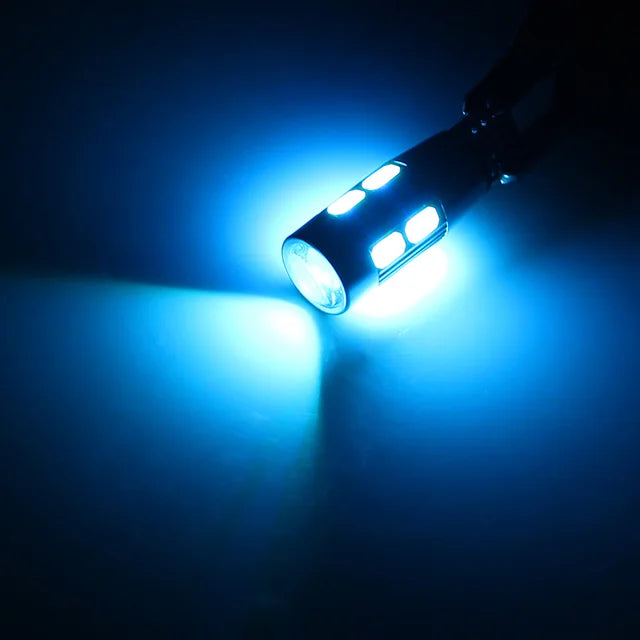 2PCS Car Styling Car Auto LED T10 Canbus 194 W5W 10 SMD 5630 LED Light Bulb No Error LED Light Parking T10 LED Car Side Light - V.I.P Digital Presence