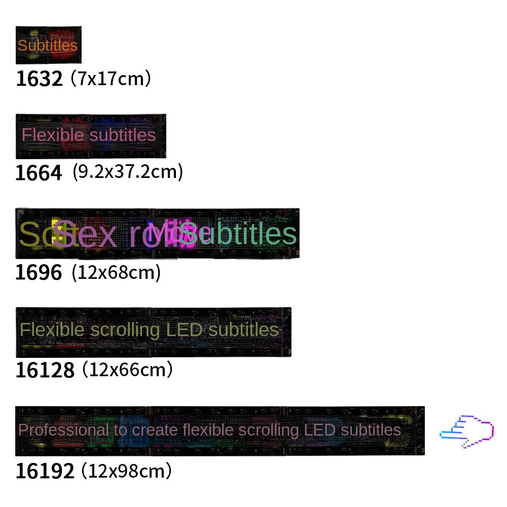 Flexible LED Advertising Screen LED Soft Panel APP Bluetooth Car Display - V.I.P Digital Presence