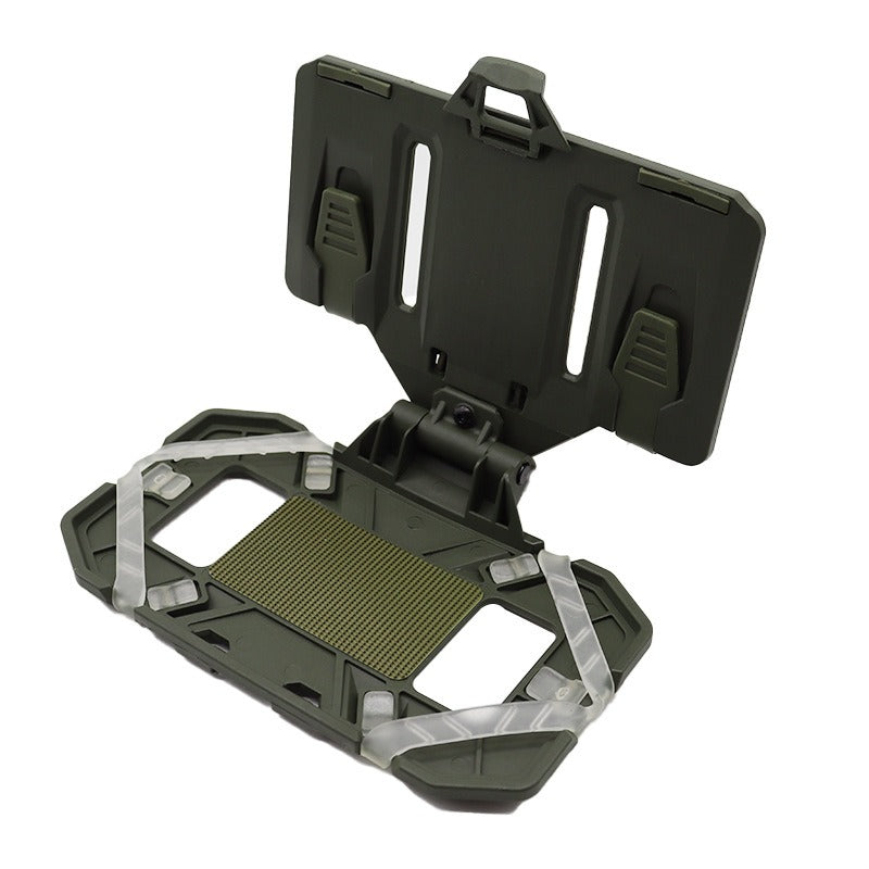 Folding navigation board MOLLE mount tactical vest mobile phone holder navigator chest mount universal - V.I.P Digital Presence
