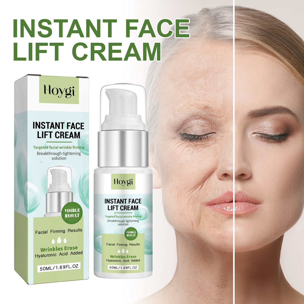Facial Hyaluronic Acid Cream Deep Hydrating Elastic Moisturizing Skin Facial Skin Moisturizing Firming Cream - V.I.P Digital Presence