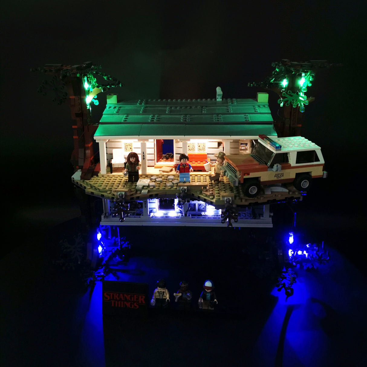 LP building block lighting is compatible with LEGO 75810 Stranger Things: Reversing the World LED lights and building block lighting - V.I.P Digital Presence