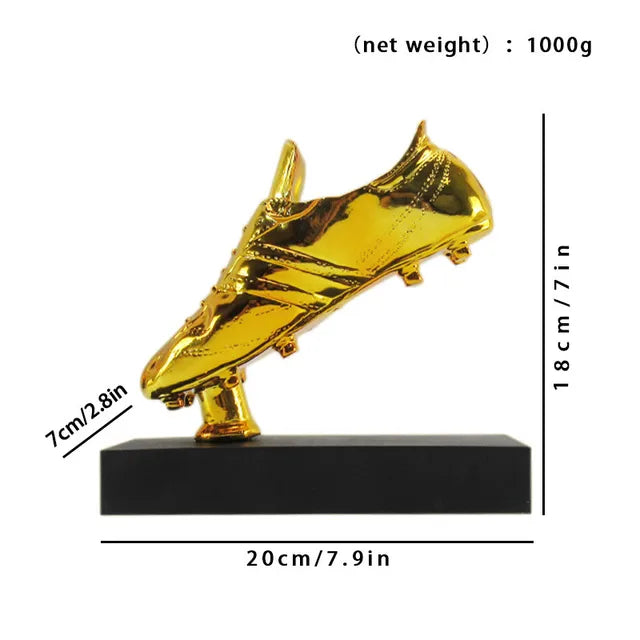 Golden Boot Trophy Football World Cup Fan Souvenir Shooter Goalkeeper Games Award Prize Decoration Crafts Ornaments - V.I.P Digital Presence