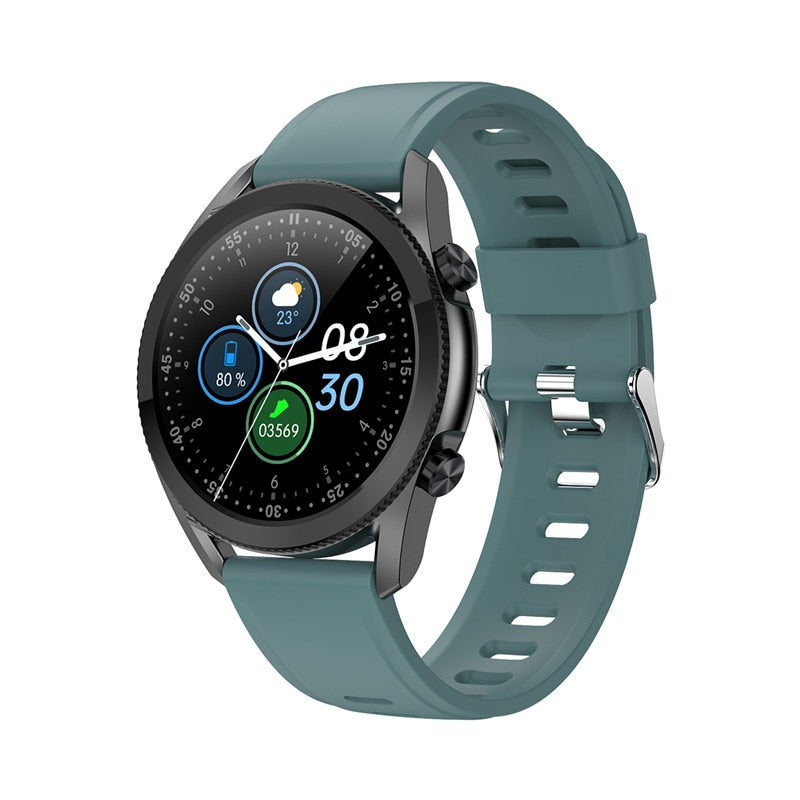 NEW Bluetooth Phone Smartwatch Women Men Waterproof Sports Fitness Watch Health Tracker Weather Display For Android ios Samsung