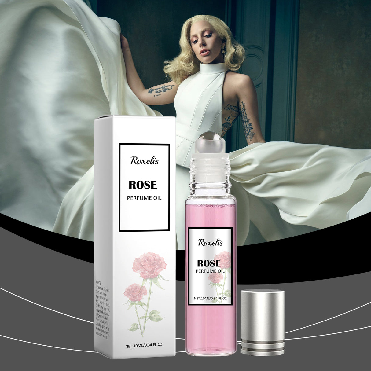 Women's Pheromone Ball Rose Perfume Natural Fresh Light Lasting Fragrance Portable Dating Atmosphere Perfume - V.I.P Digital Presence