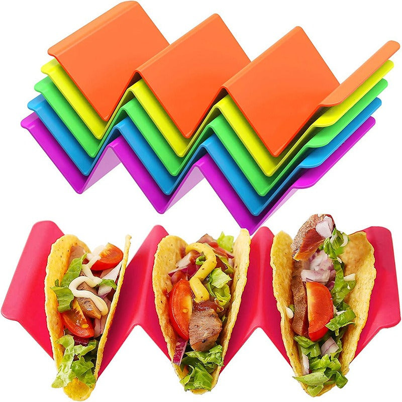 Plastic multi-color wavy tower with thin cake holder tray and Mexican cake holder - V.I.P Digital Presence