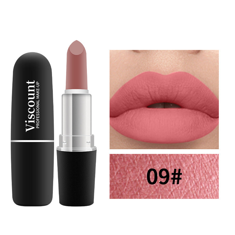 New Frosted Bullet Fog Matte White Lipstick Small Pepper 12 Color Moisturizing Lipstick - V.I.P Digital Presence