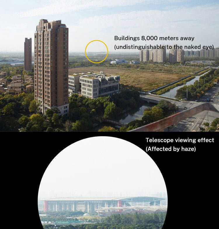 60x60 Telescope High magnification low light night vision red film outdoor Golden Eagle Telescope with label - V.I.P Digital Presence