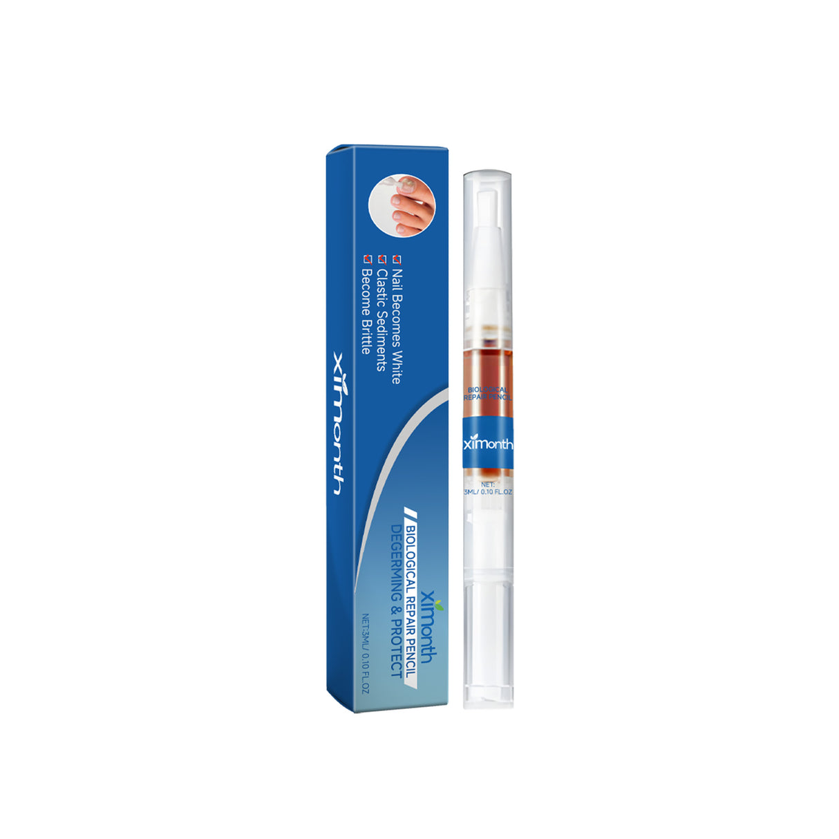 Biological Repair Pencil, Hand, Foot And Nail Care Thickening Repair Soft Nail Insert Nail Bright Nail Nail Pen - V.I.P Digital Presence