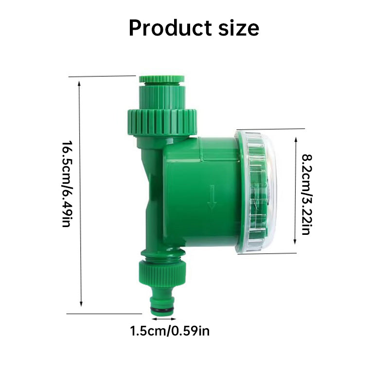 Outdoor plastic garden hose equipped with electronic automatic irrigation timer - V.I.P Digital Presence