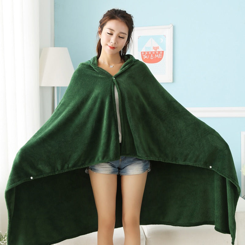 Wings of Liberty Survey Corps Attack on Titan Cape Blanket Otaku Shawl Blanket Anime Blanket Lunch Break Nap - V.I.P Digital Presence