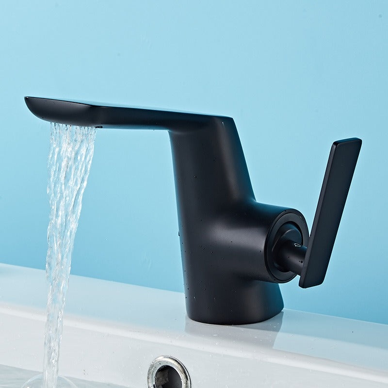 All copper bathroom hot and cold faucets creative washbasin under the sink - V.I.P Digital Presence