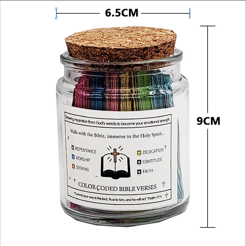Bible Verses in a Jar, Christian Gifts, Prayer Gifts - V.I.P Digital Presence