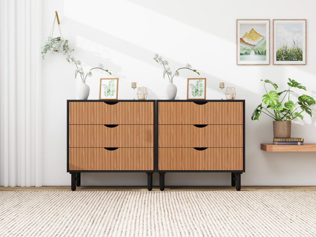 3 Drawer Cabinet, Suitable for Bedroom, Living Room, Study, Dining Room - V.I.P Digital Presence
