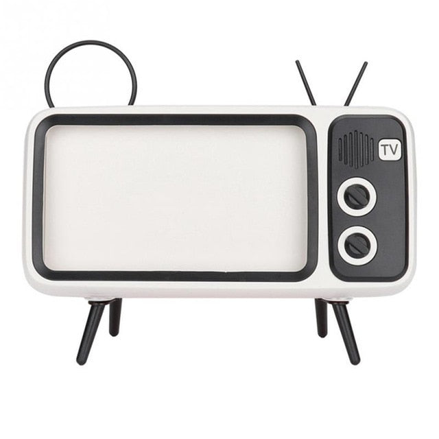 Retro TV Mobile Phone Screen Stand Cell Phone Mounts Holder for 4.7-5.5in mini Waterproo Mobile Phone Screen for Smart Phone - V.I.P Digital Presence