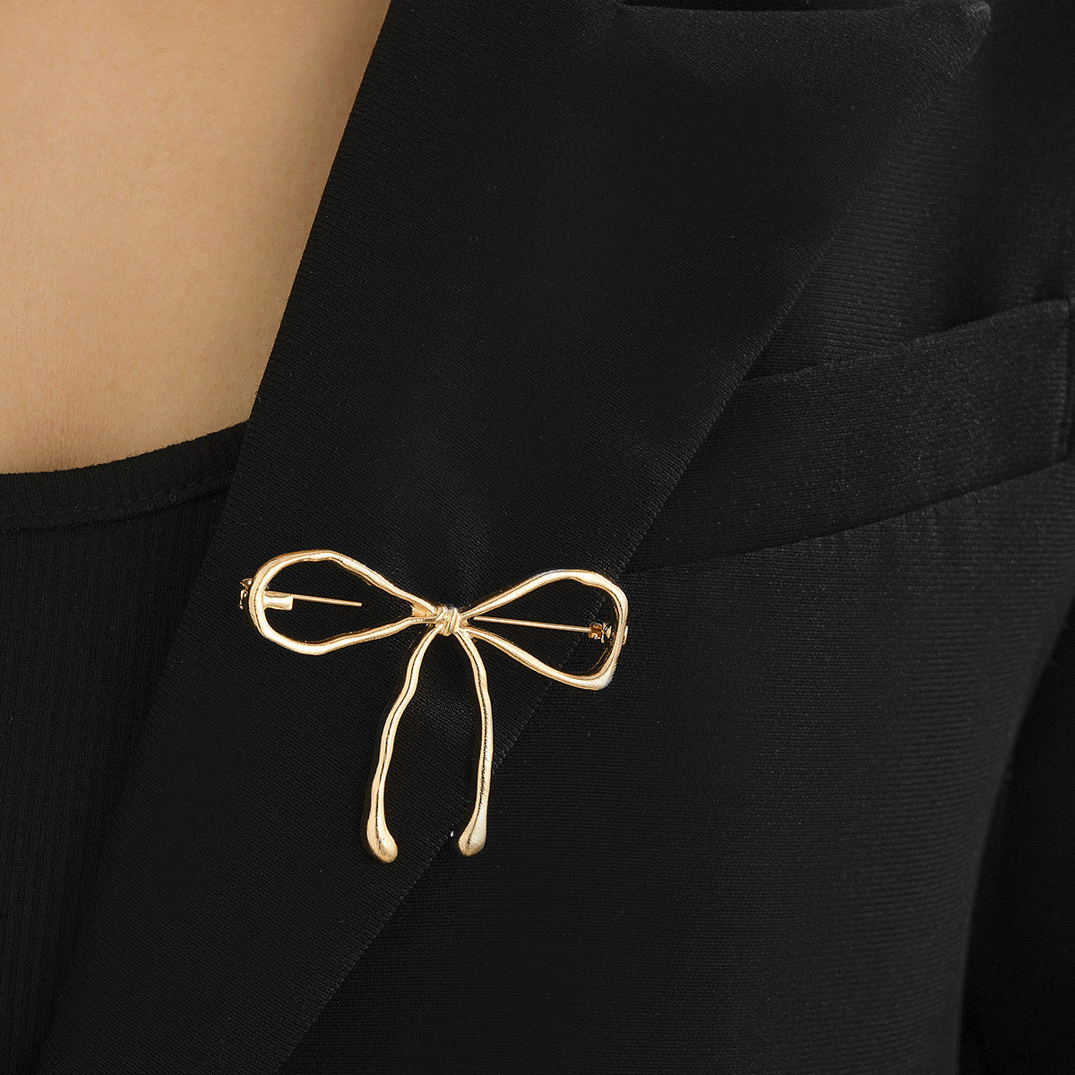 Bow brooch women's decorative brooch cross-border niche lava bow versatile pin accessory - V.I.P Digital Presence